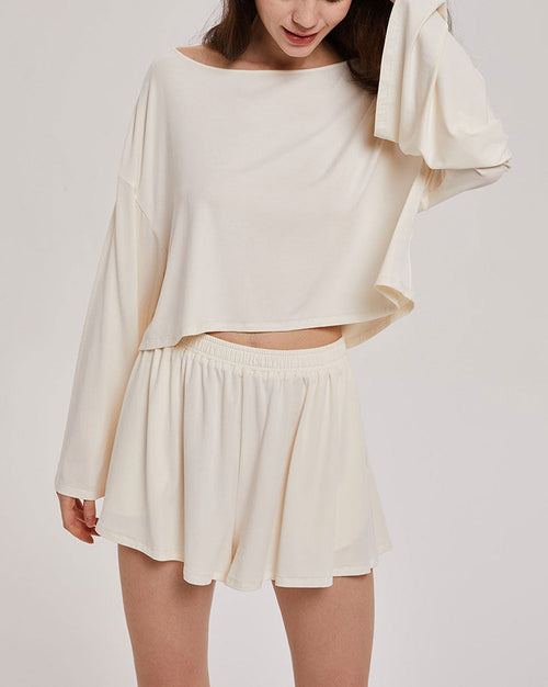 Basic Relaxed Crop Top image 1