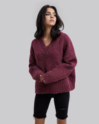 Pink Cropped Sweater image 1