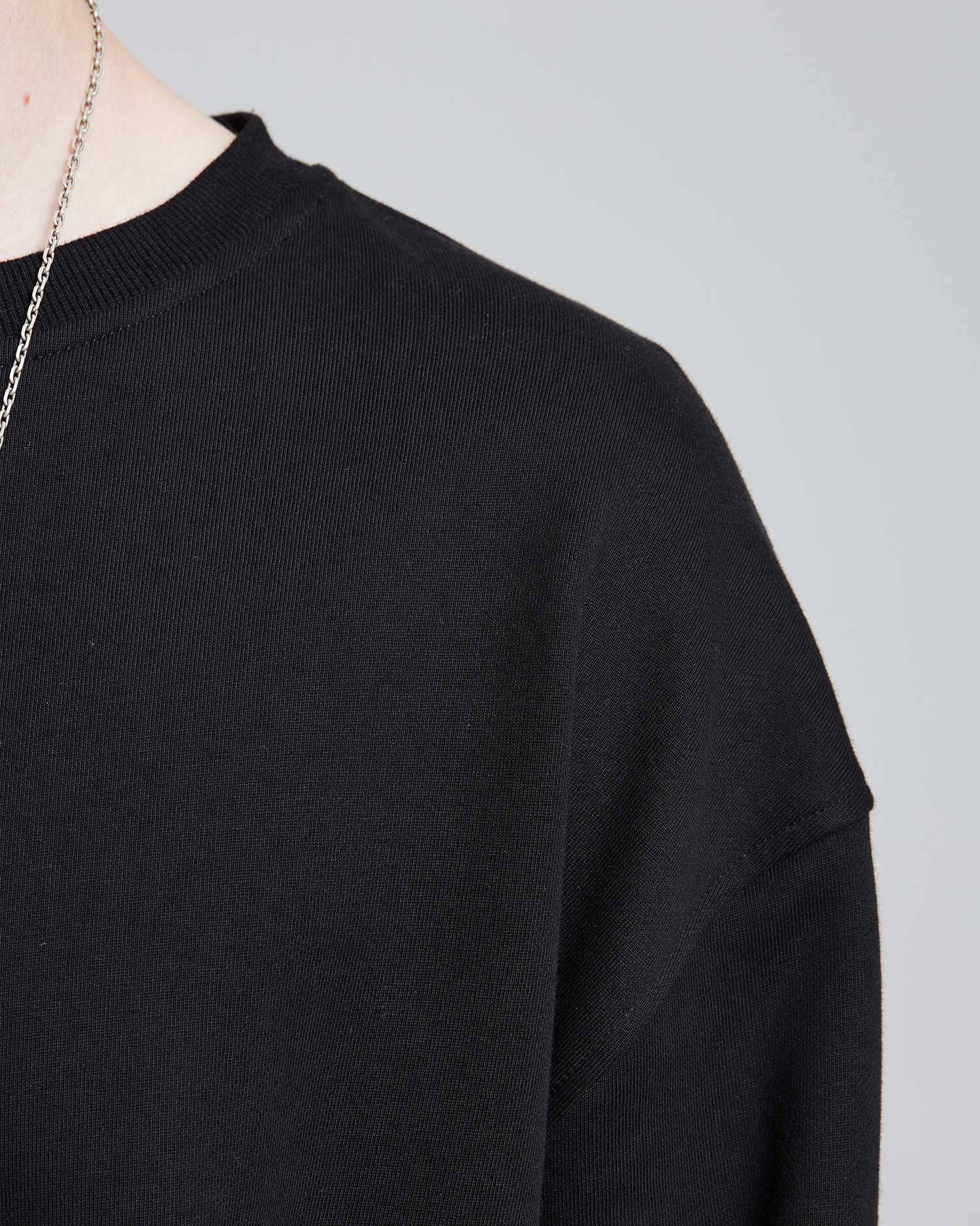 Cotton Ripped Sweatshirt image 3