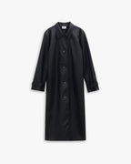 Faux-Leather Long-Coat image 0