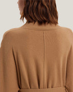 100% Wool Wide-Sleeve Belted Sweater image 5