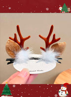 Special Christmas moose headdress - Brown, OS image