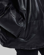 Leather-Like Down Jacket image 4