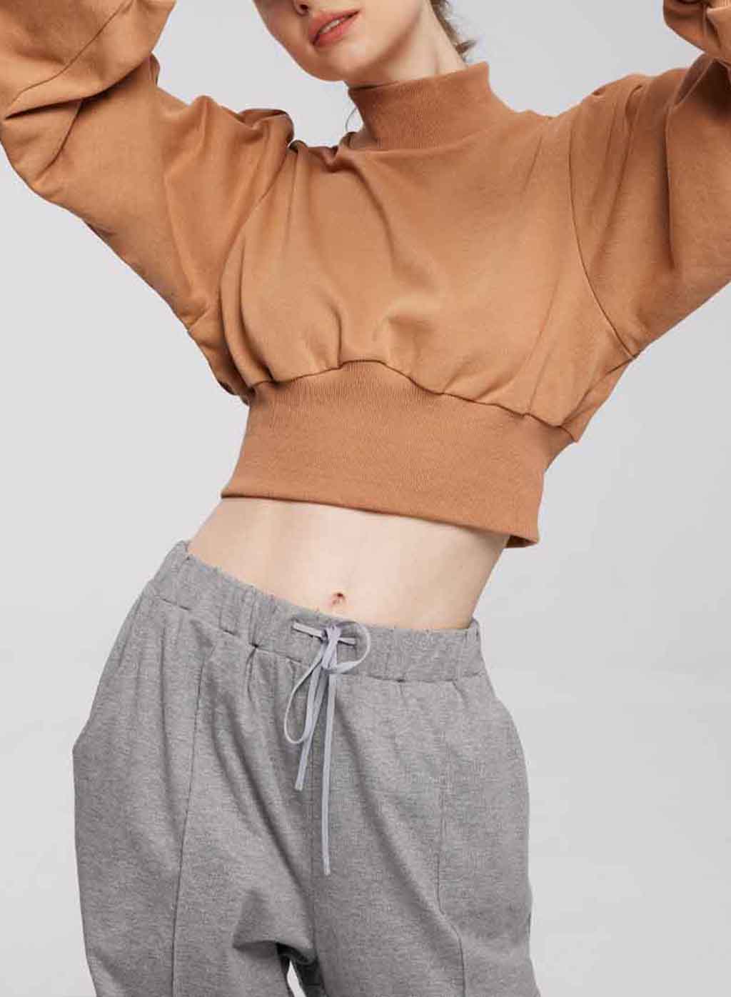 Vintage Mock Neck Sweatshirt image 2