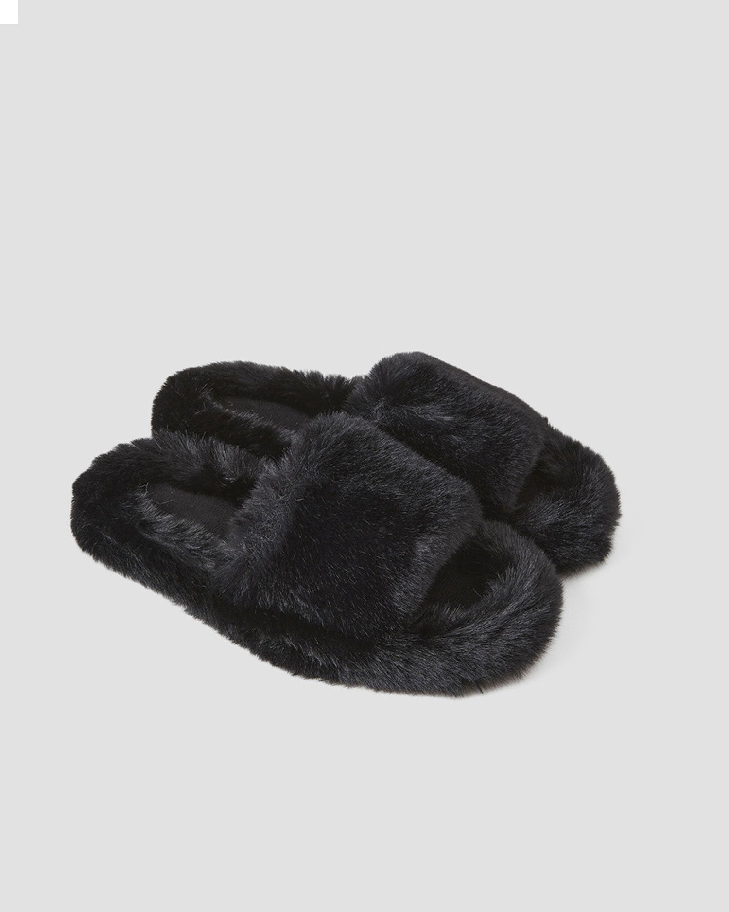 Full Band Slippers - Black, 6 image