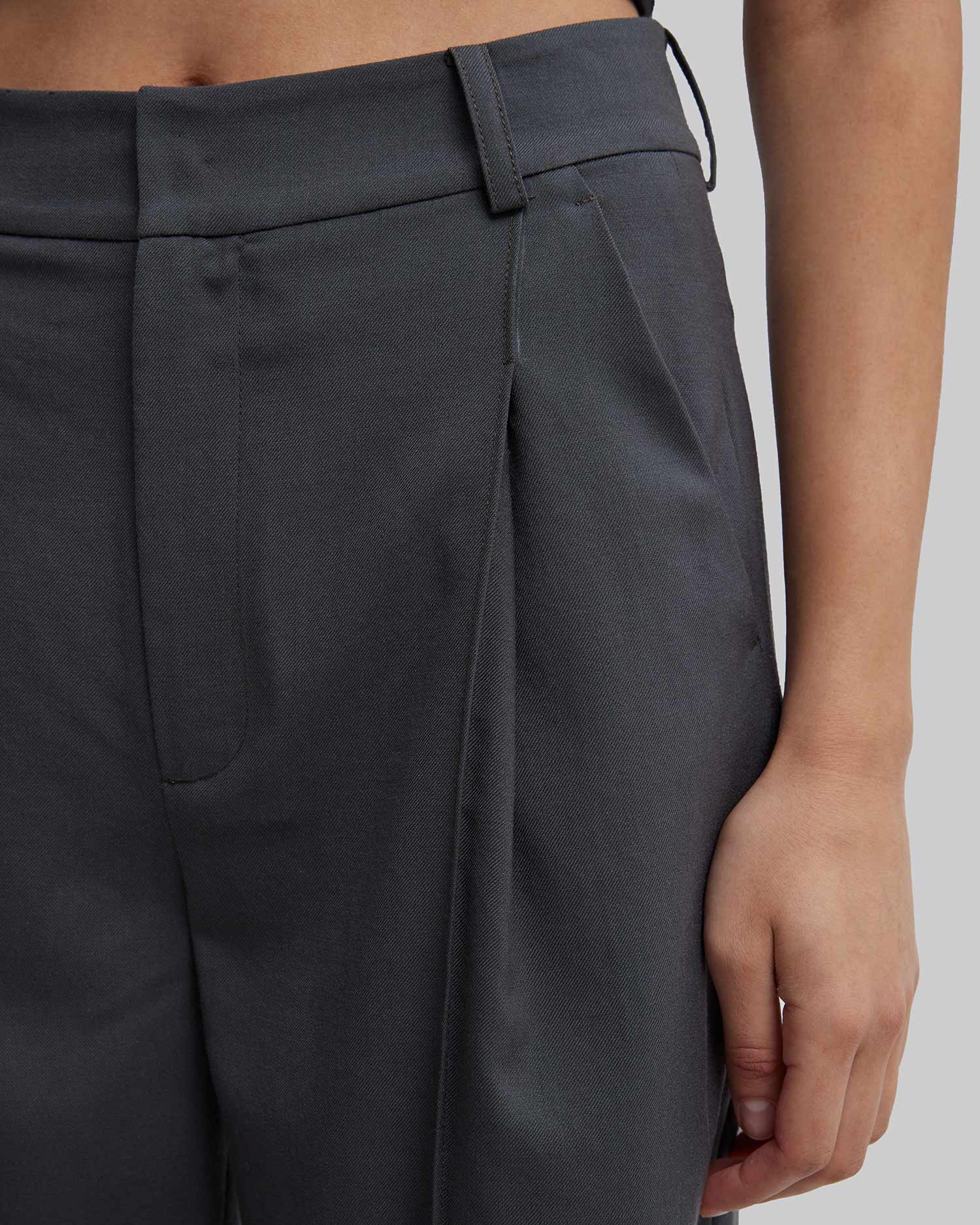 Grey Wool Pants image 4