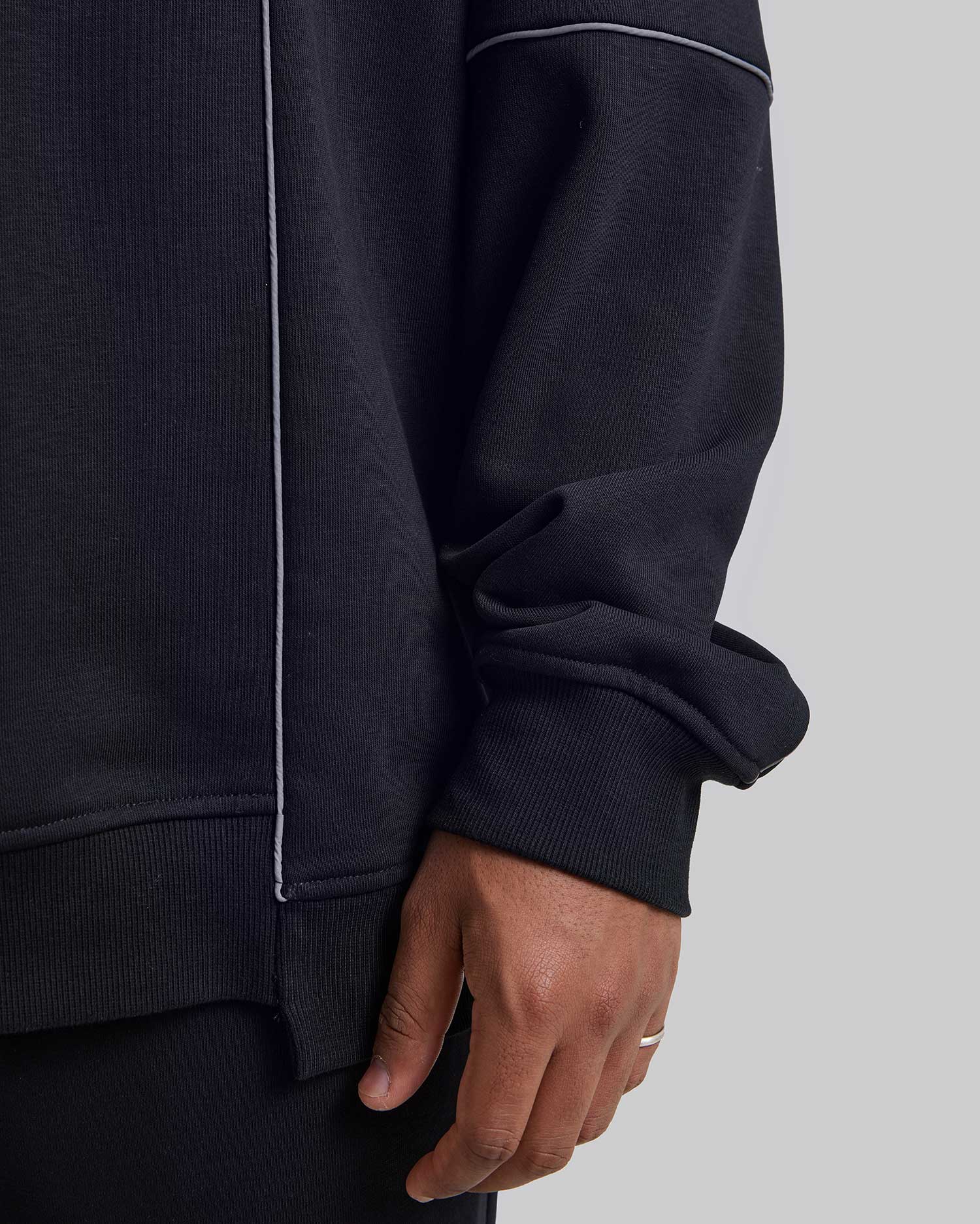 1 × Reflective Stripes Sweatshirt image 5