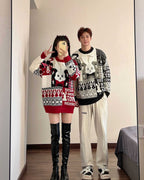 Lovely Rabbit Crewneck Jumper - Black, S image