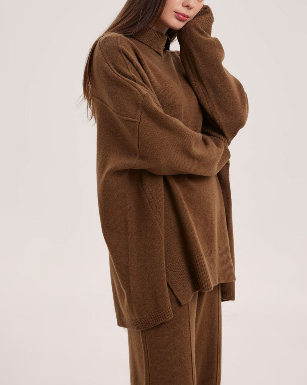 Oversized Wool Sweater Set image 2