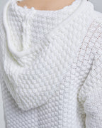 Knit Hooded Sweater image 5