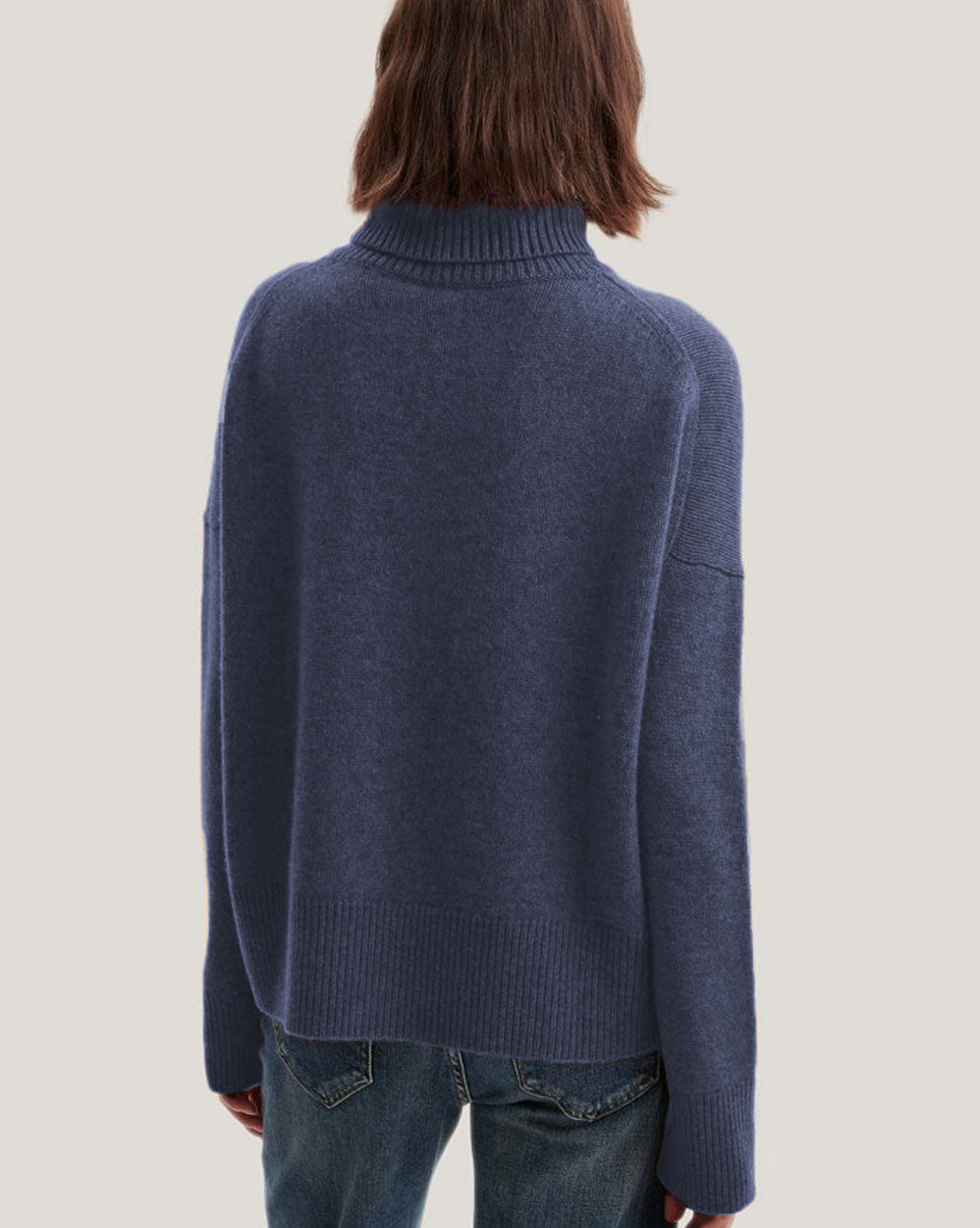 Turtleneck Wool-Yak Blend Sweater image 3