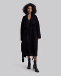Cashmere Long Wrap Coat image 2