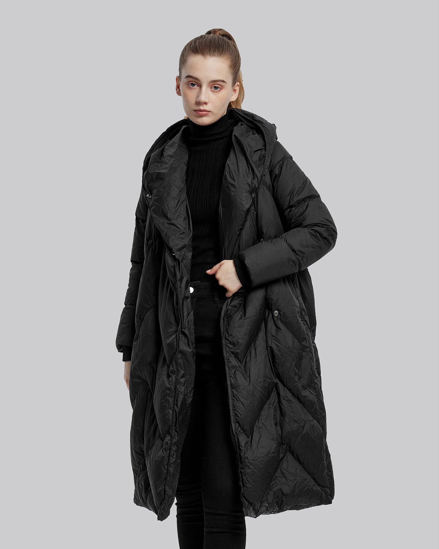 Duck Down Long Jacket image 1