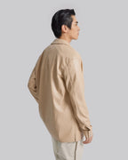 Pristine Faux-Leather Outer-Shirt image 3