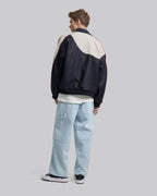 Patchwork Leather-Like Jacket image 4