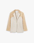 1 × Earthy Color Panel Blazer image 0