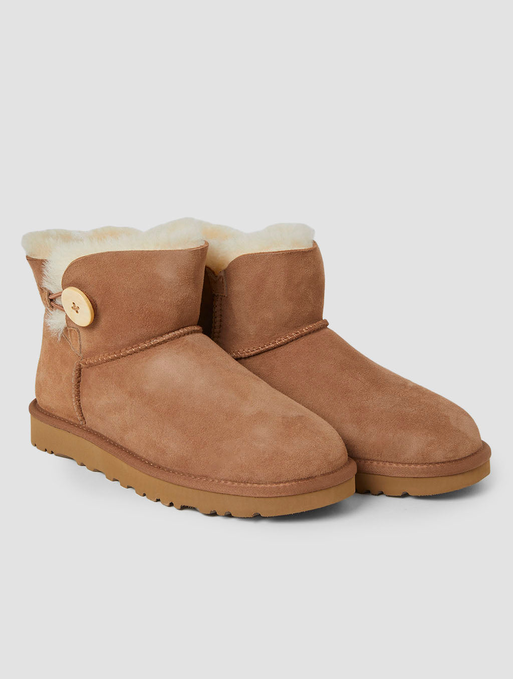 Comfy Button Snow Boots - Hazelnut, 9 image