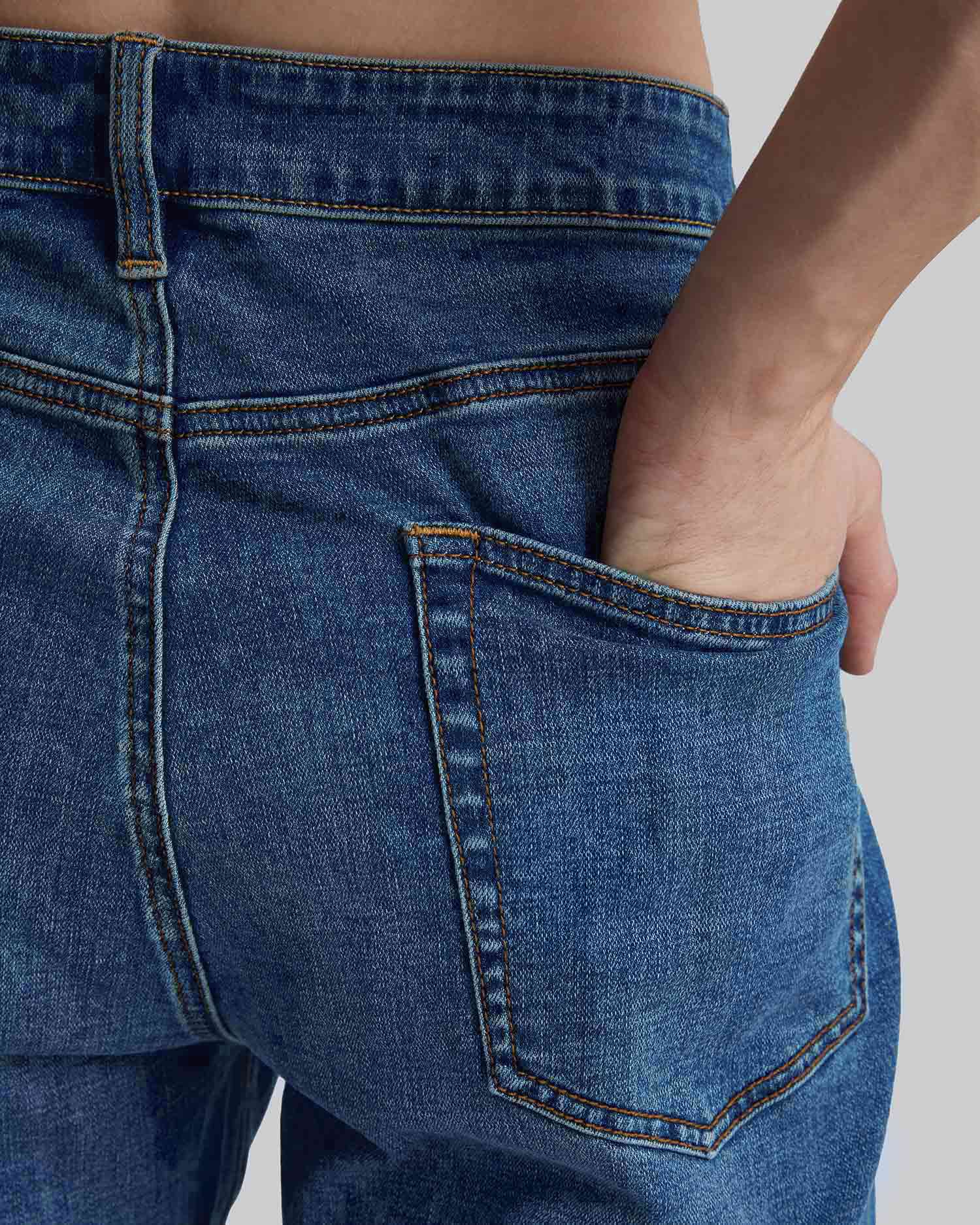 Medium Blue Slim-Fit Jeans image 4