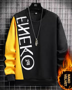 Misplaced Hem Crewneck Sweatshirt - Jasper, M image