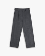 1 × Cotton Tapered Pants - Charcoal, M image