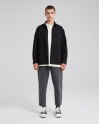 All-Cotton Black Overshirt - Black, M image