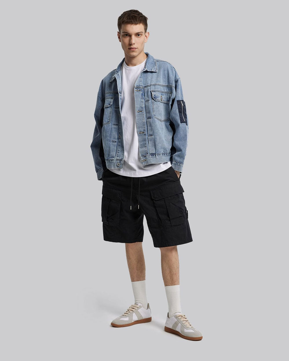 Classic Denim Jacket - Light Blue, M image