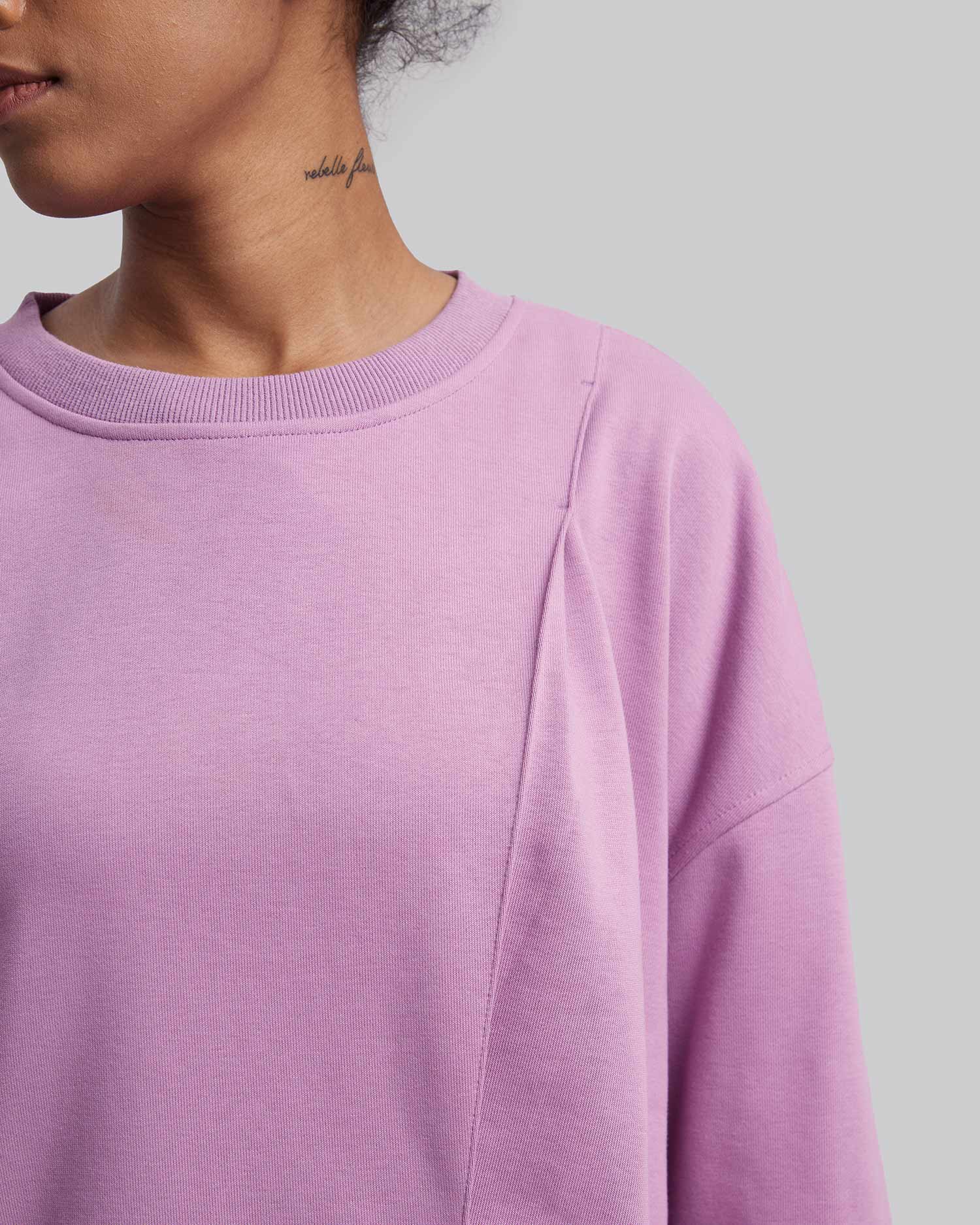 Sweatshirt With Pinch-Fold image 3