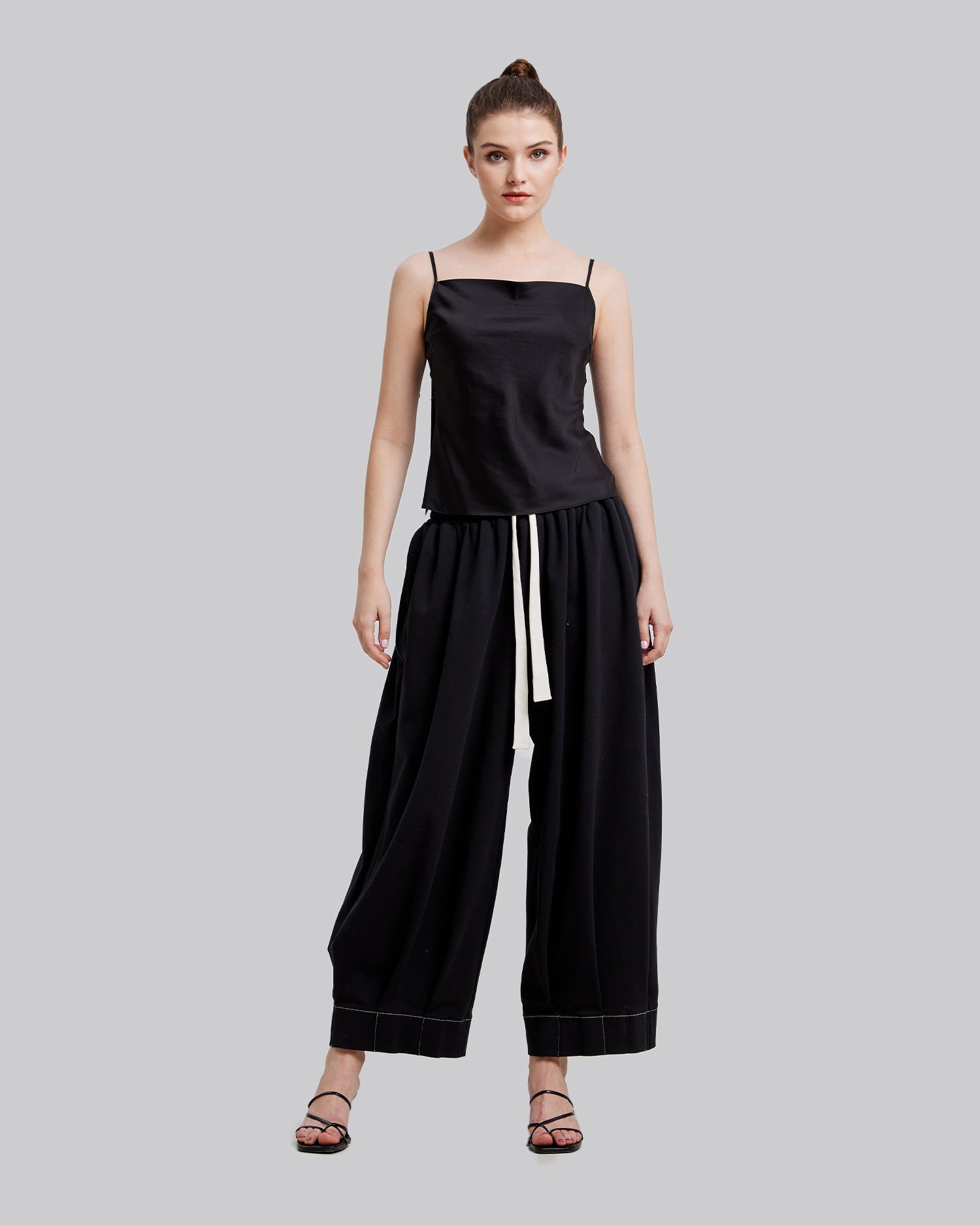 Comfy Baggy Pants - Midnight Black, L image