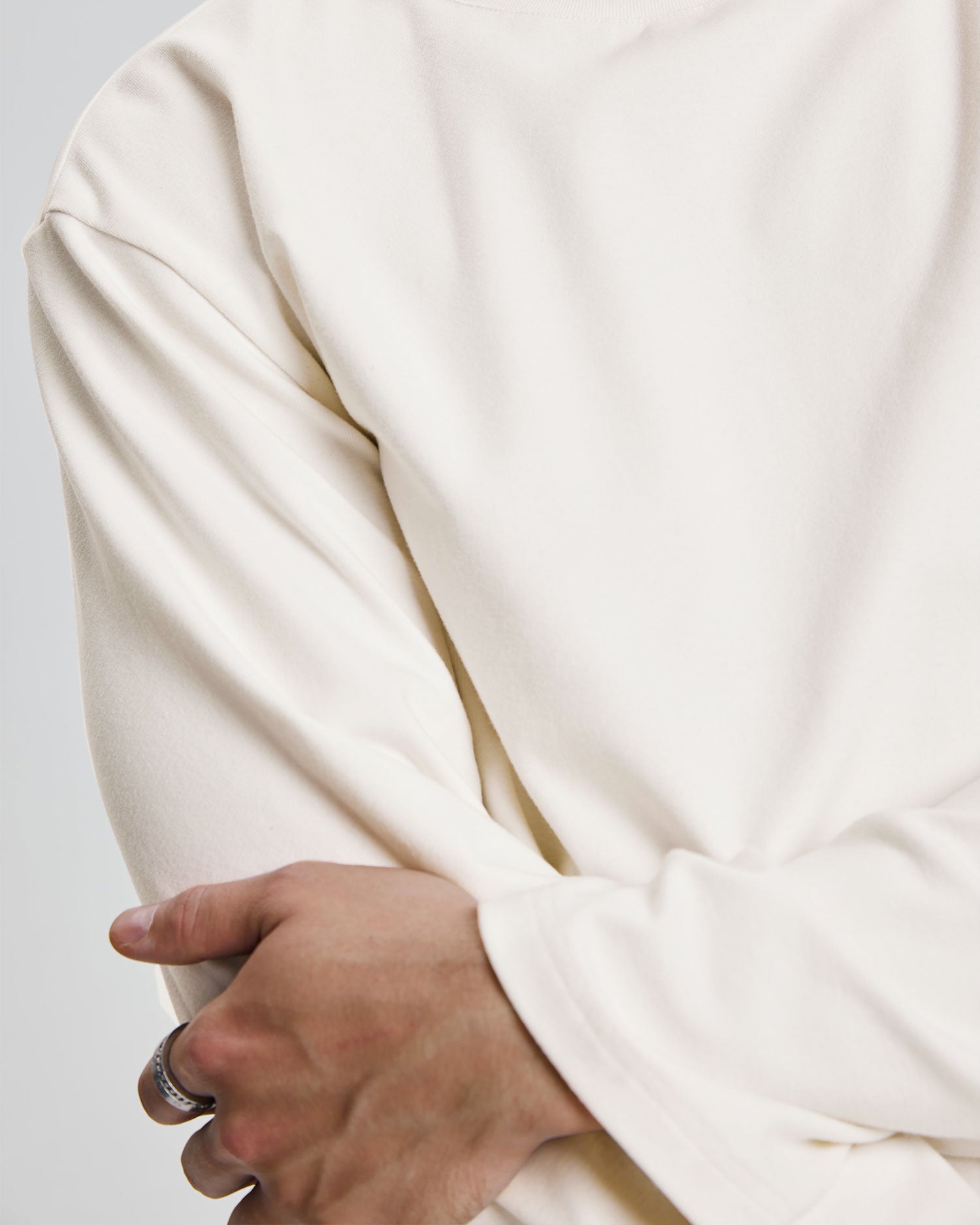 Mock Neck Long-Sleeve T-shirt image 4