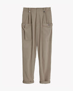 Patch Pocket Ankle Strap Tapered Pants image 0