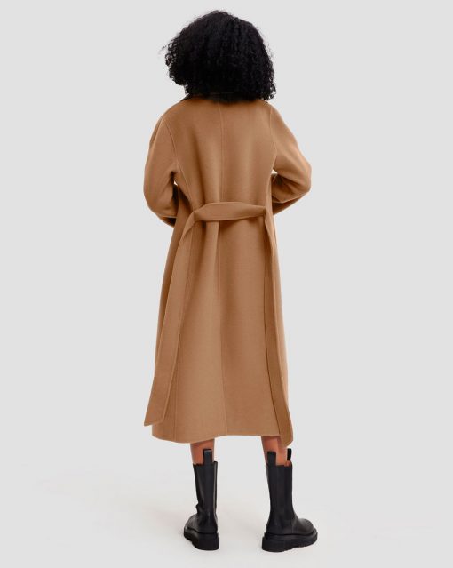 Wool Wrap Coat image 3