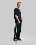 Tricolor Track Pants - Black, S image