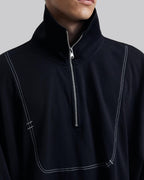Half-Zip High Neck Sweatshirt image 4