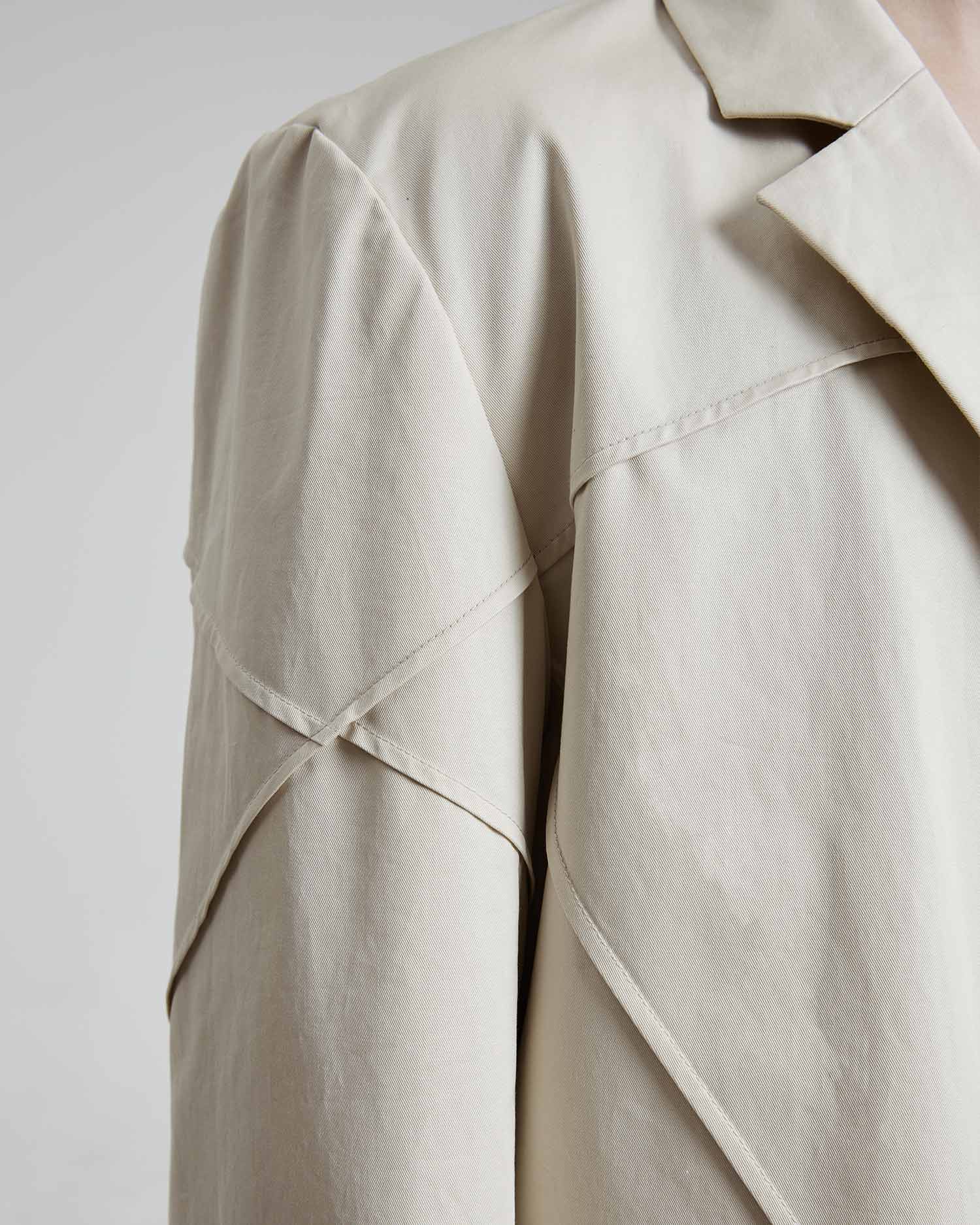 Cotton Criss-Cross Blazer image 4