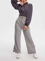 Vintage Mock Neck Sweatshirt - Graphite, L image