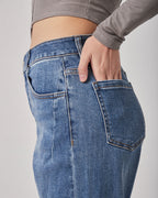 High-Rise Straight Jeans image 5