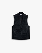 Sanded Faux-Leather Vest image 0