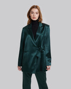Slim Fit Tie-Waist Blazer image 1