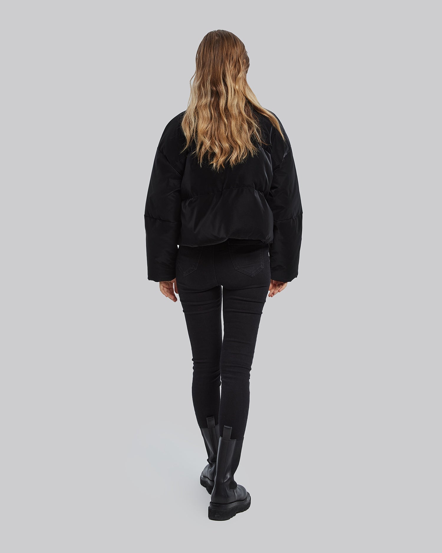 Cropped Duck Down Jacket image 4