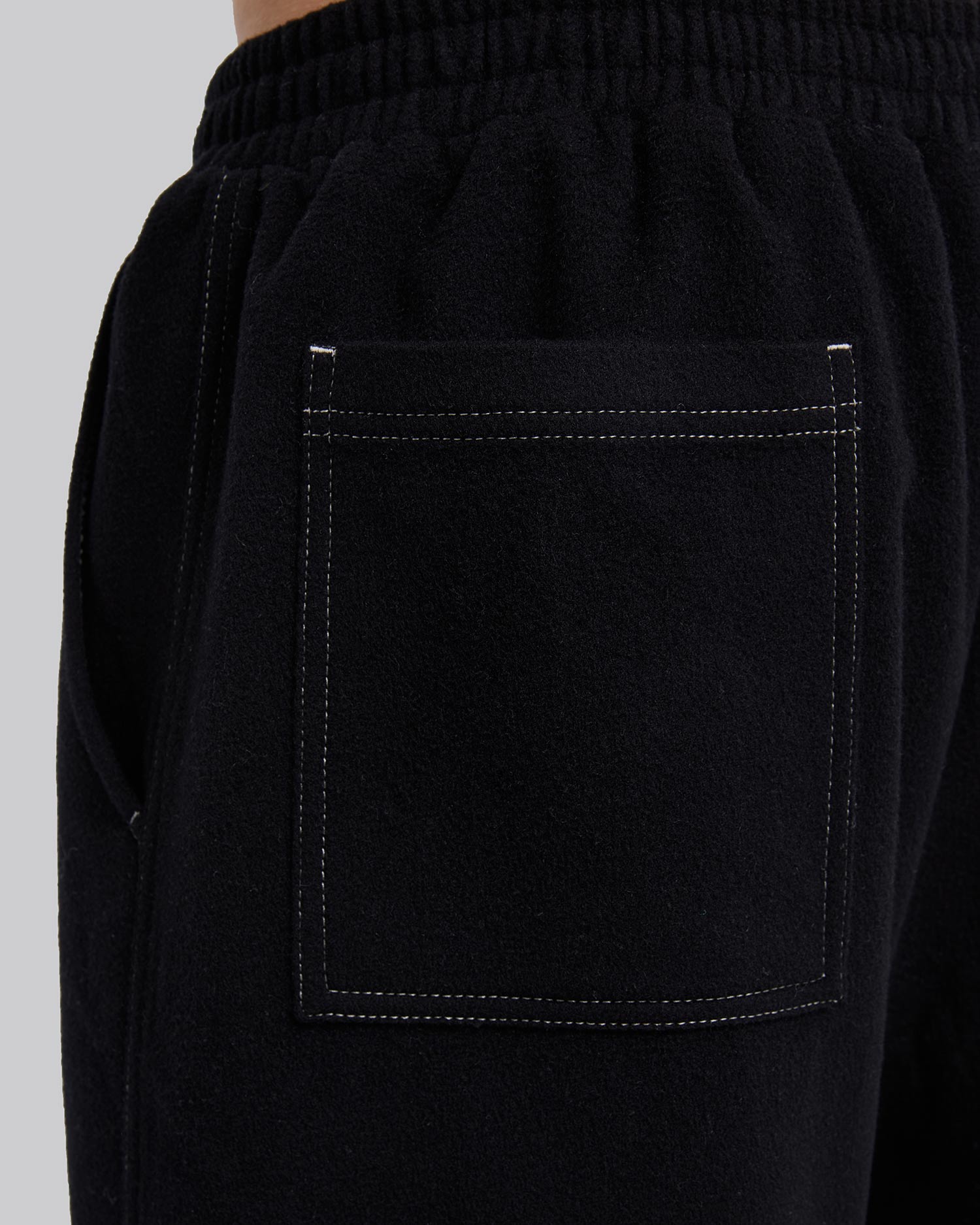 Relaxed-Fit Panel Wool Pants image 5