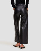 PU Leather Straight Pants image 2