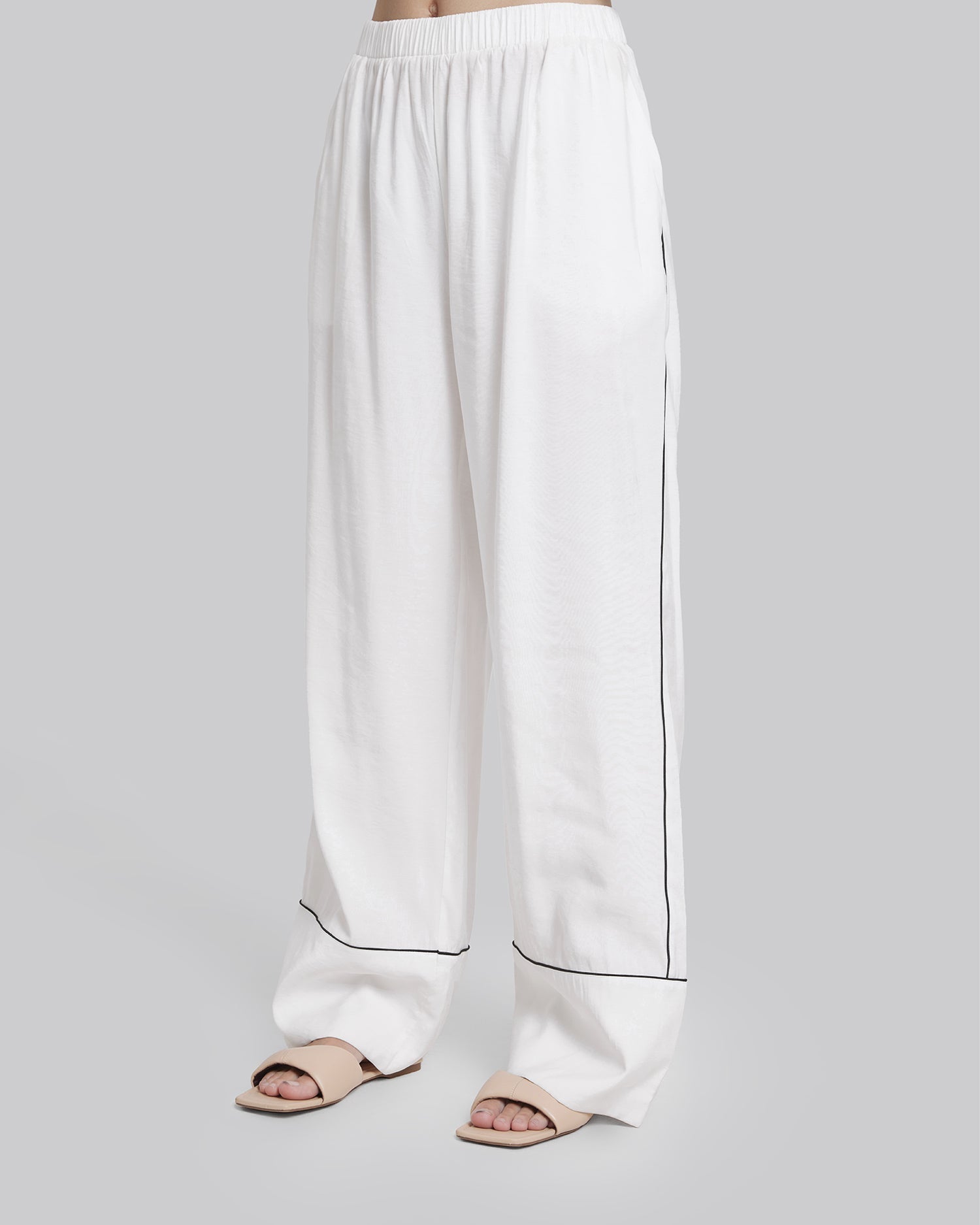 Classic Contrast Pajama Set image 3