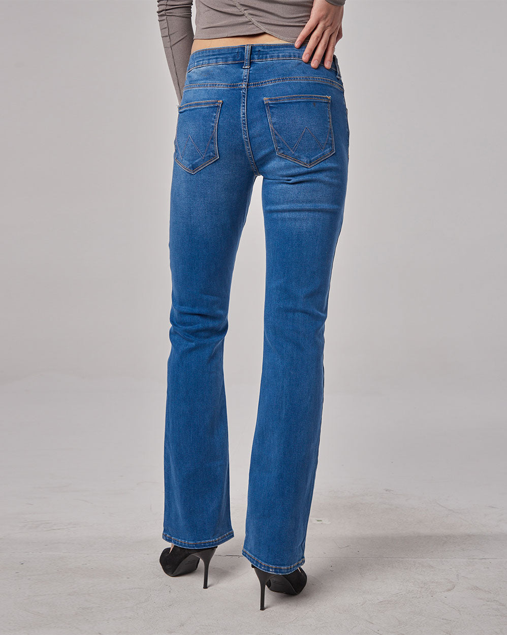 Flare Jeans for Women High Waist Stretch image 2