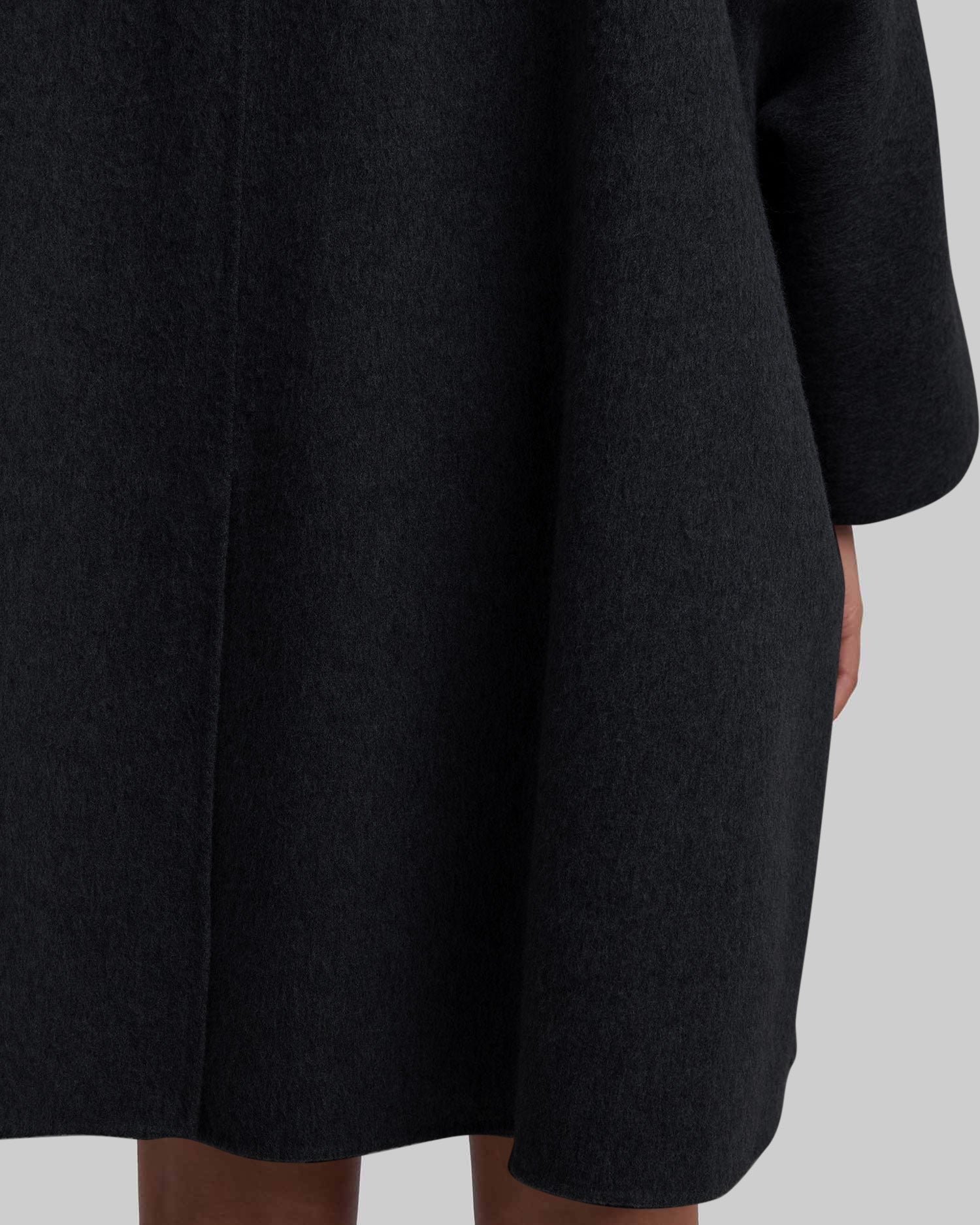 Buttoned Cashmere Coat image 5