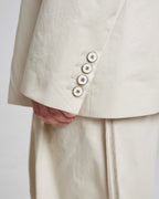 1 × Cotton Criss-Cross Blazer image 5