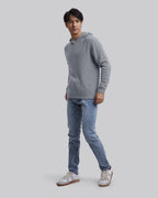 Pure Cashmere Hooded Sweater - Grey, L image