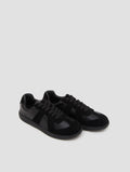 Classic German Trainer Sneaker - Black, 5 image