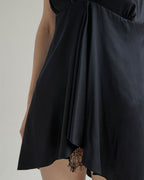 Lace Hollow Silk Dress image 5