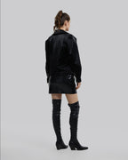 Sanded Faux-Leather Jacket image 4