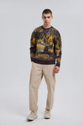 Multicolor Ribbed Sweater image 2